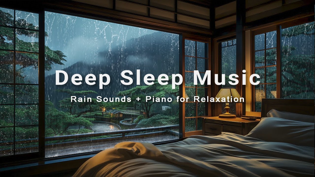Deep Sleep Music with Peaceful Piano & Rain Sounds - Healing Music for ...