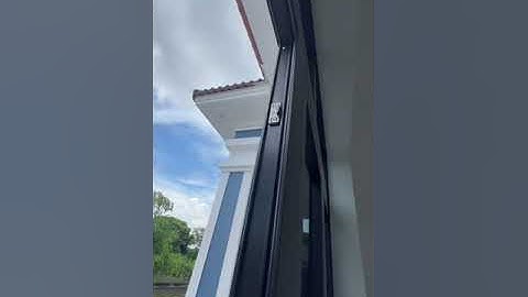 Cửa sổ 3 cánh nhôm Xingfa hệ 55 phẳng mặt