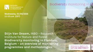 Biodiversity monitoring in Flanders, Belgium: an overview of monitoring programmes and methodologies