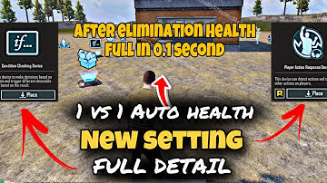 AUTO HEAL WOW MAP SETTING | IF DEVICE SETTING WOW MAP | PUBG MOBILE WOW MAPS