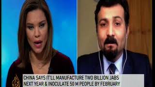 COVAX - vaccines to middle lower income countries Aljazeera LIVE 23/12/2020 gmt