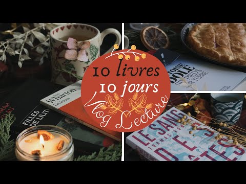 VLOG l 10 livres en 10 jours, Sorties de Janvier