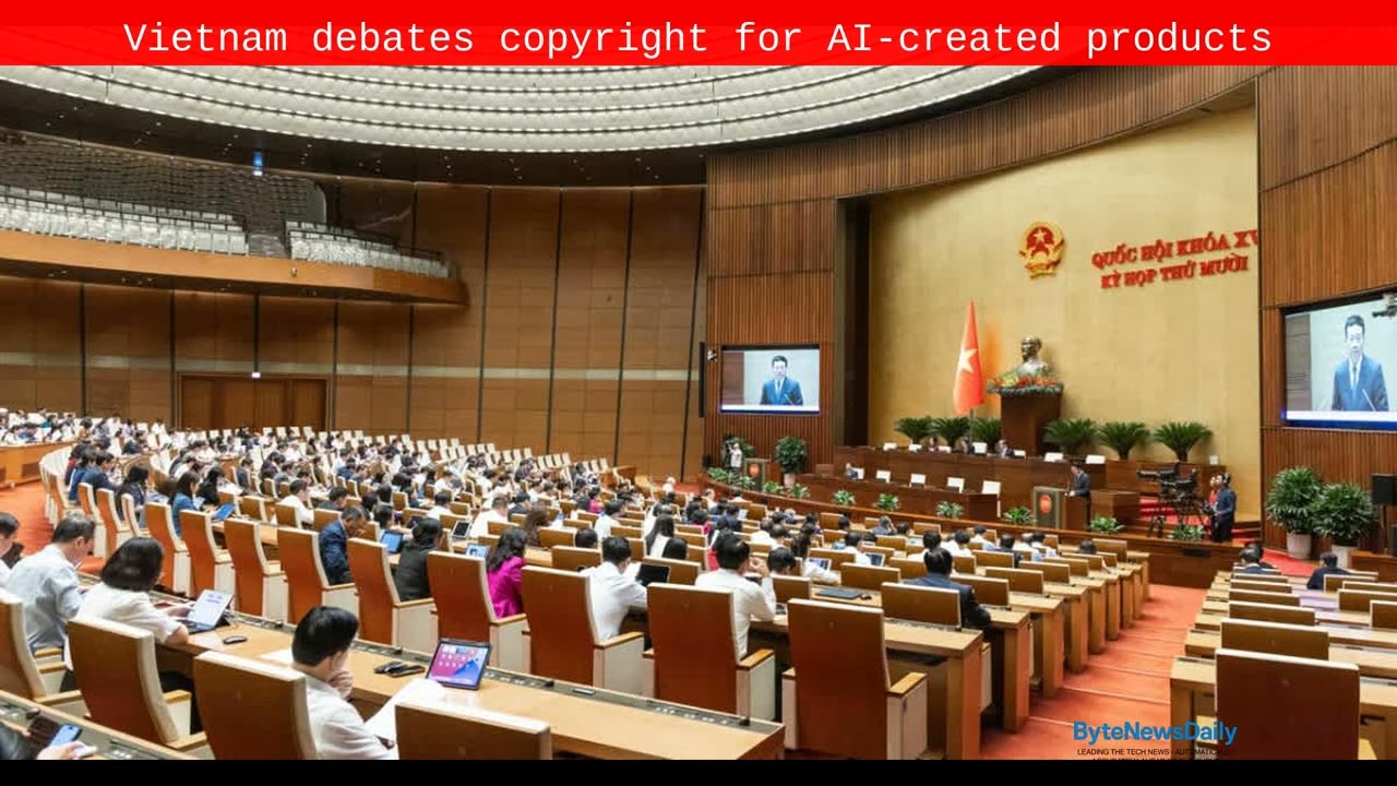 Vietnam debates copyright for AI-created products - Byte News Daily