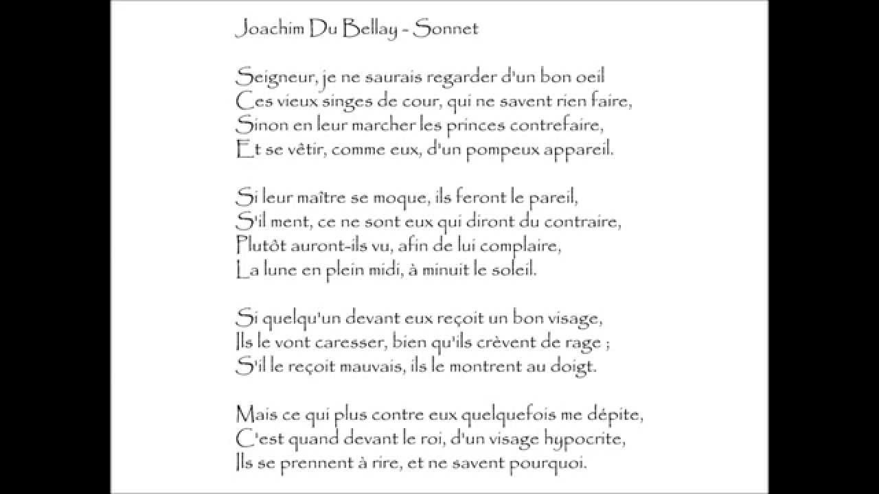 Seigneur Je Ne Saurais Regarder D'un Bon Oeil