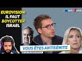 Hadrien clouet dput lfi sur le boycott  leurovision olivier truchot vous tes antismite