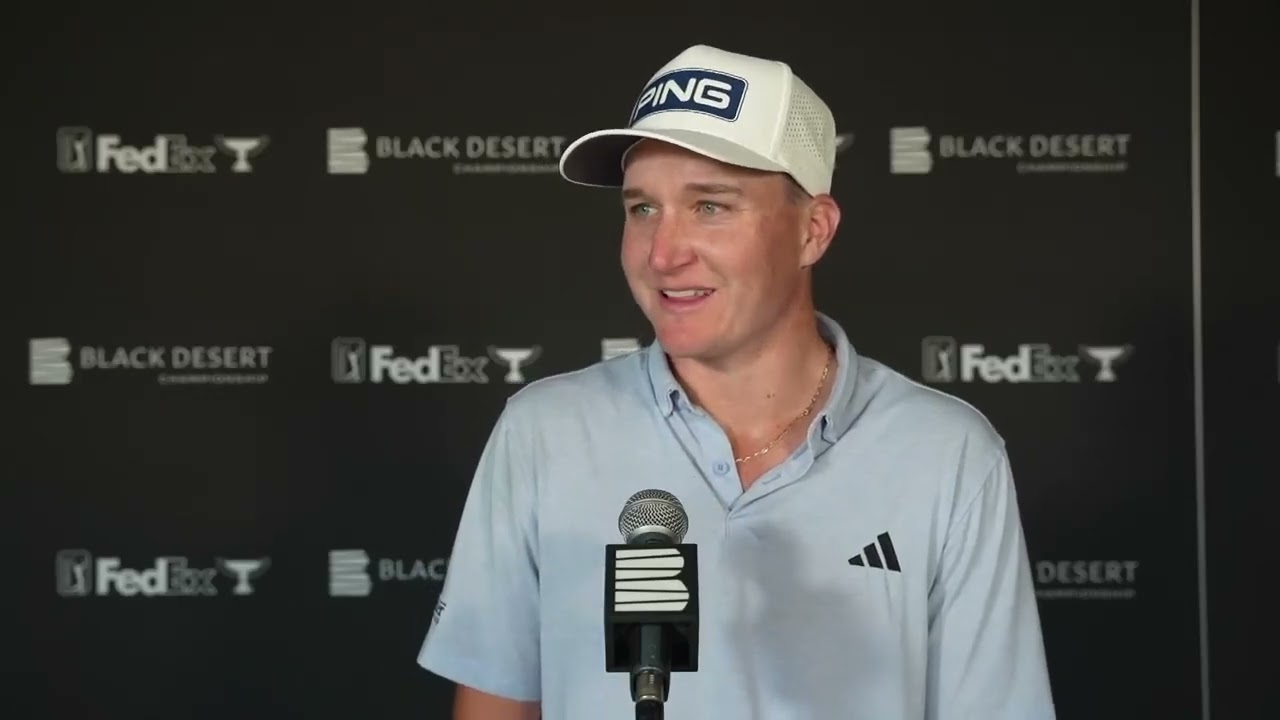 Matt McCarty Saturday Flash Interview 2024 Black Desert Championship