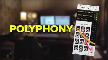 VCV RACK BASICS 08 - Polyphony in 1 minute — Easy Beginner Tutorial #vcvrack