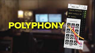 VCV RACK BASICS 08 - Polyphony in 1 minute — Easy Beginner Tutorial #vcvrack