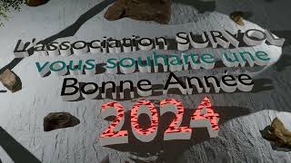 L'association Survol vous souhaite une bonne année 2024 !