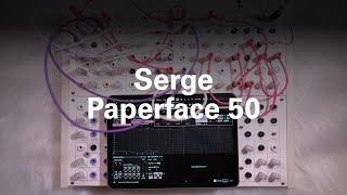 Serge Paperface 50 Feedback Patch | Ableton Octa Comb