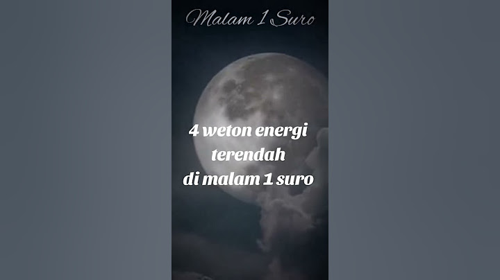 Hati hati buat 4 weton ini di malam 1 suro
