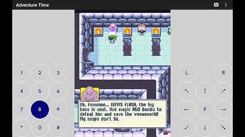 Adventure Time Heroes Of Ooo - Java Games (last boss plus ending).