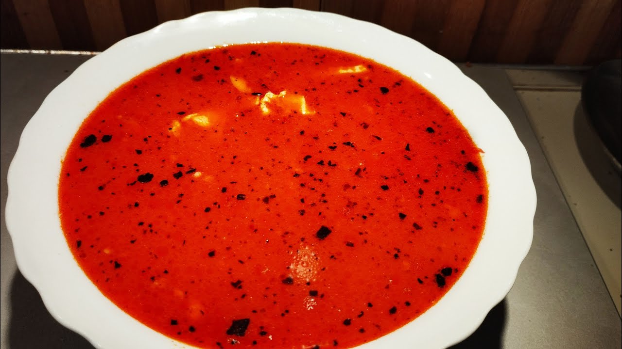 284 # Суп из говяжьих рубцов - готов через 15 минут, а чесночный крем - всегда под рукой- Yami Yami