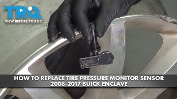 How to Install Tire Pressure Monitor Sensors 2008-2017 Buick Enclave