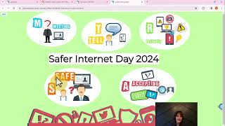 Just2easy Live Lesson - Creating a Safer Internet poster using j2e5 (Year 5 & 6/ P6 & 7)