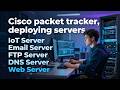 Baro Server Configuration Dhamaystiran | DNS, FTP, Email, Web & IoT – Cisco Packet Tracer Af-Somali