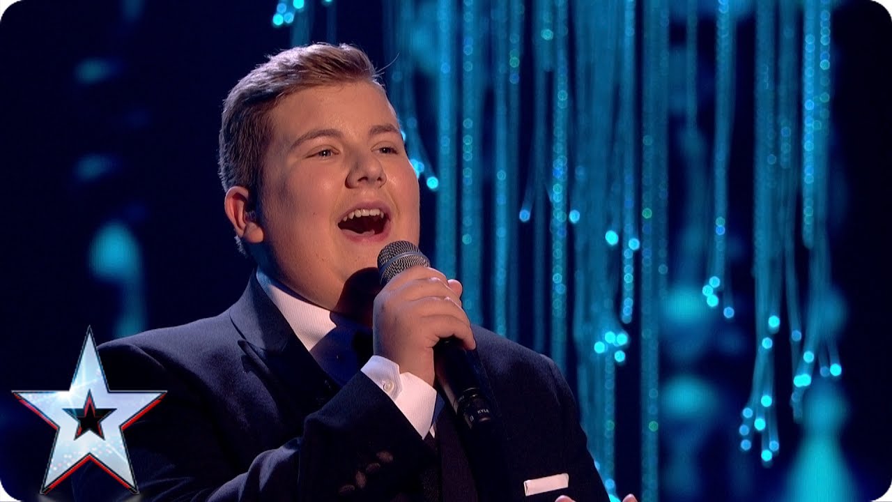 Kyle Tomlinson covers Christina Perri hit for your votes  Grand Final  Britains Got Talent 2017
