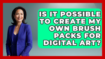 Is It Possible to Create My Own Brush Packs for Digital Art? | The Virtual Art Desk News