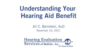 Understanding Your Hearing Aid Benefits