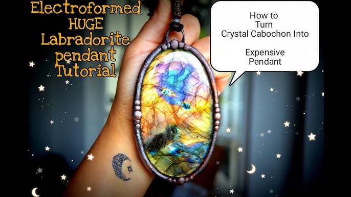 How To Seal Crystals With Liquid Latex - Electroforming Artist