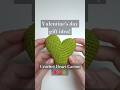 Crochet cactus heart plant | Valentines day crochet gift idea #shorts