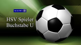 HSV Spieler Buchstabe U