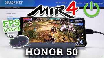Honor 50 + FPS GRAPH + 120 Hz Display - MIR4 Test on Low / Medium / Ultra | GAME TEST