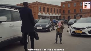 Mom Help Me Theres A Gangster But With Vine Boom