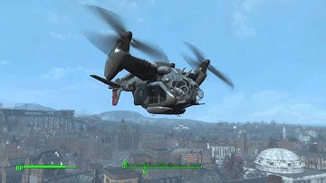 Fallout 4 boarding the prydwen for the first time,ps4