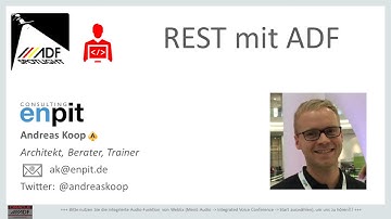 ADF Spotlight - Architektur & Integration - REST in ADF