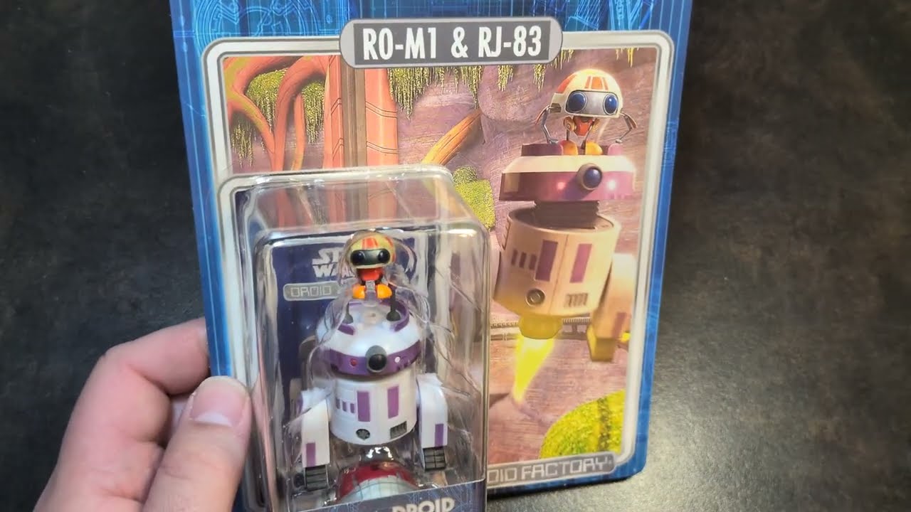 スターウォーズ ドロイドファクトリー RO-M1 & RJ-83 DROID FACTORY R0