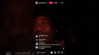 Jahshii Vibing To Masicka Song Carbon On IG Live #2024