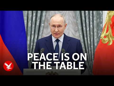 Putin claims peace is ‘on the table’ for Ukraine - yet warns of further strikes