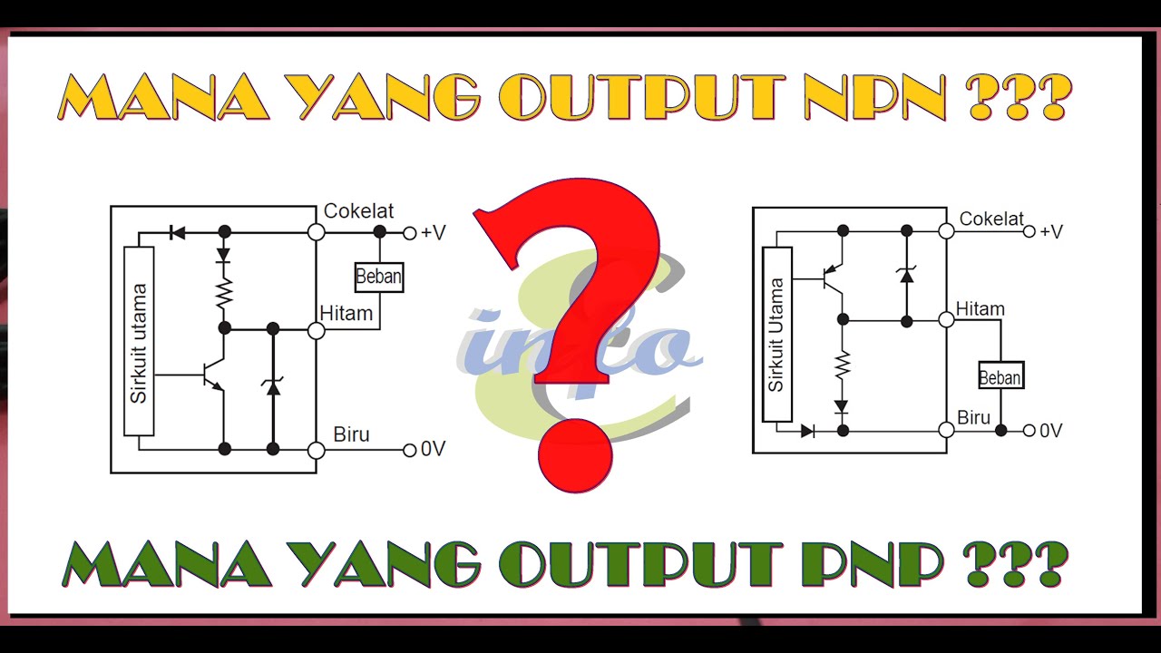 cara mengetahui output NPN atau PNP ??? || PLC 3 #13 - youtube