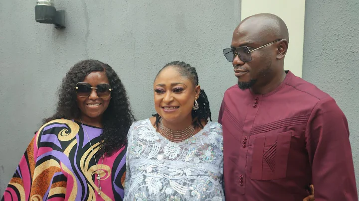 ARRIVAL ACTRESS BIOLA EYIOKA& HER HUBBY@ RONKE OSHODI OKE FAMILIES AND FRIENDS BIRTHDAY PARTY