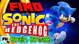 Can You Find Sonic? Challenge 🔍| Kids Brain Break | Fitness Activity screenshot 2