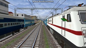 Swaraj Express Slowly Arrival At Ludhiyana Junction in MSTS Open Rails