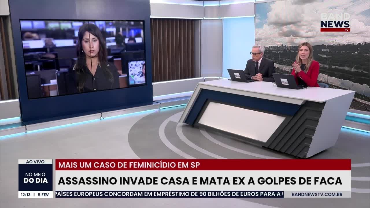 Assassino que matou ex a facadas é preso em SP