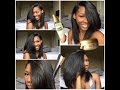 How to straighten your natural hair ! ❤️