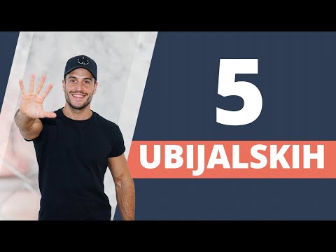 5 kardio vaj, ki topijo odvečno maščobo 🔥 (VODENI TRENING)