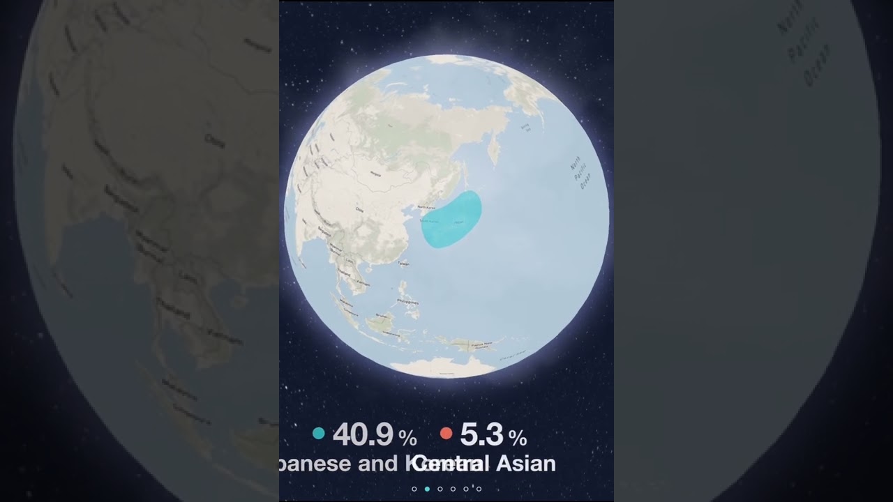 MyHeritage Dna test result - Half German/Japanese