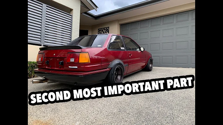 SECOND MOST IMPORTANT PART OF MY AE86 4AGTE BUILD IS LOOKIN GOOD