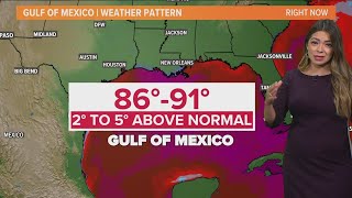 Texas weather: What's bringing the extra humidity?