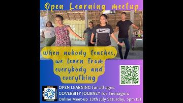 Open Learning Meet Up for Parents - Learning from everybody and everything - July 13 2024