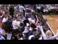 LeBron Leaps Into Crowd Runs