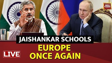 Watch Live: S Jaishankar