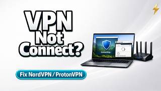 VPN Not Connecting on Windows (2026)? Fix NordVPN / ProtonVPN + “Connected but No Internet”