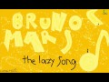 The lazy song  bruno mars