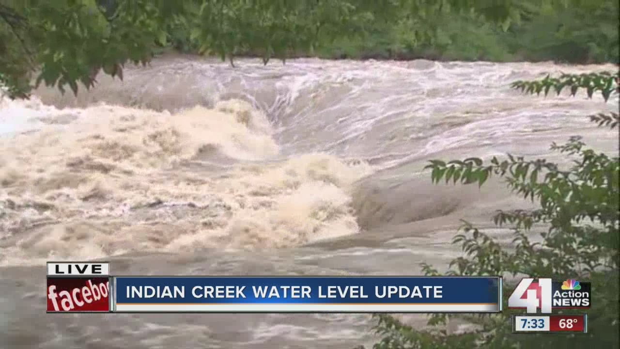 Indian Creek water level update YouTube