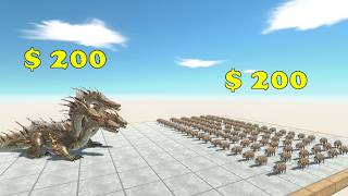 Value 200 Fantasy vs Animals - Animal Revolt Battle Simulator